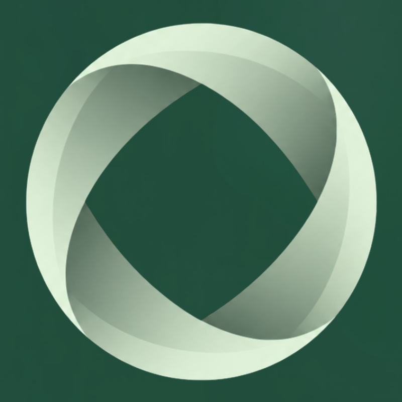 Bravo Echo Holdings circular ribbon brand mark